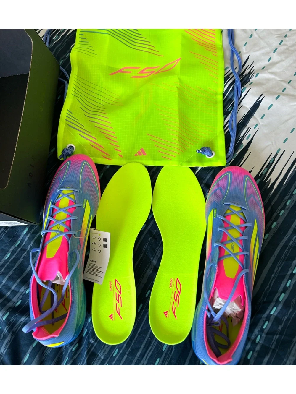 F50 ELITE FIRM GROUND CLEATS Brand New With Box Size 11.5 US